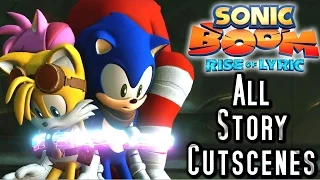 Sonic Boom: Rise of Lyric ALL CUTSCENES (Wii U) HD Part 1