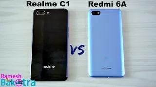 Realme C1 vs Redmi 6A SpeedTest and Camera Comparison