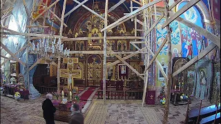 Свята Літургія (10:00) у храмі св. влкмч. Юрія Переможця 20 березня 2022 р. Б.