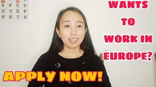 HOW TO APPLY FACTORY WORKER IN EUROPE? || QUALIFICATIONS AND REQUIREMENTS IN APPLYING TO EUROPE