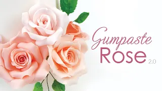 Gumpaste Rose Tutorial - Sugar Flowers