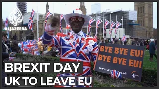 Brexit day: UK to leave European Union