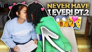 CRAZY NEVER HAVE I EVER W/ MY CRUSH PART 2!! *I KISSED HER?!?!*