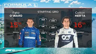 F1 2025 Miami Grand Prix Starting Grid Predictions