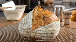 Easy Homemade Sourdough Bread | A Basic No Knead Recipe That Gives Amazing Results Every Time