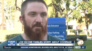 Low income families worry about coverage