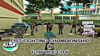 Fist Fighting Championship In GTA Vice City (Hidden Secret) | GTAVC Secret Fist Fighting Mission