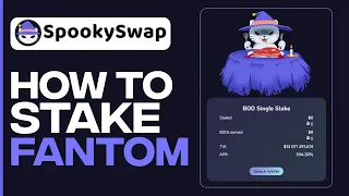 How To Stake Fantom And Use SpookySwap (2024 Tutorial)