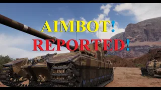 "CHEATER WITH AIMBOT, REPORTED!"