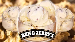 Ben & Jerry's Chocolate Chip Cookie Dough Ice Cream | Homemade Recipe