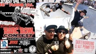 Basic Bowl 18, Backyard Bowl Skate Contest in Huntington Beach