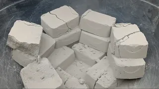 Pure cement bars dusty crumbling  Satisfying video| ASMR Love Cement