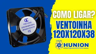 Ventilador Cooler Ventoinha Metalica 120x120x38 110v 220v