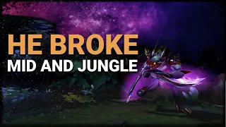 He Broke 2 Different Roles By Being Extremely Overpowered - League of Legends Kha'Zix History