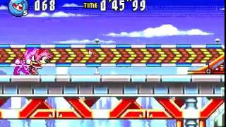 Sonic Advance 3 - Route 99 Act 2 Speedrun - 0:57.07 (A+S)