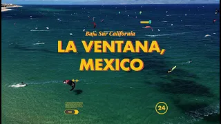 Foiling in La Ventana, Mexico