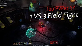 V Rising PVP Montage 1 VS 3 Field Fight!!  Feat. YY