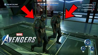 2 Endgame Captain America's Gameplay (Marvel's Avengers PS5)