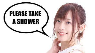 Takahashi Rie tells fans to "Take a Shower"