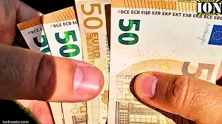 How to check if 50 Euro banknote is real not fake