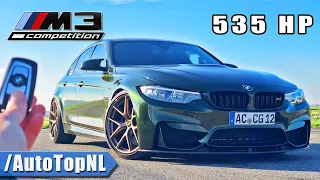 535HP BMW M3 F80 REVIEW on AUTOBAHN [NO SPEED LIMIT] by AutoTopNL