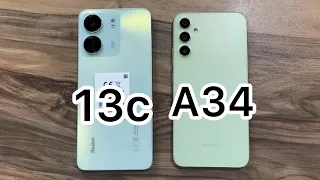 Xiaomi Redmi 13c vs Samsung Galaxy A34