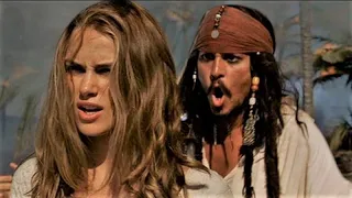 Jack Sparrow Romları Yakılınca Deliye Dönüyor.--Karayip Korsanları(Türkçe Dublaj)