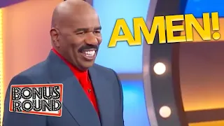 STEVE HARVEY LOVES THESE ANSWERS! Family Feud USA