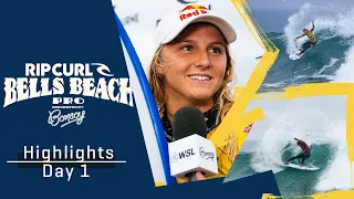 HIGHLIGHTS Day 1 // Rip Curl Pro Bells Beach Presented by Bonsoy