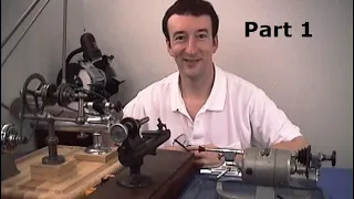 Don't buy a Jeweler's Lathe! Watch this first. PART 1. Clockmaker Watchmaker Lathe Basics