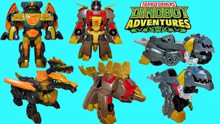 Transformers Rescue Bots Dinobot Adventures Grimlock, Predaking (Heatwave), Snarl (Chase) Repaints