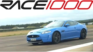 Jaguar XKR-S (stock) vs. Jaguar XKR-S (ECU) - ROLL RACE