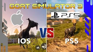 Goat Simulator 3 Mobile VS PS5