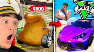 Coche de $10 VS Coche MILLONARIO en GTA 5 !! 🚘💰