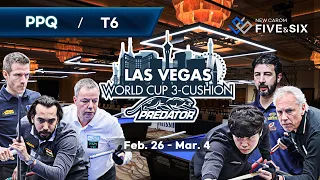 [Table 6] Las Vegas World Cup 3-Cushion 2023 - PPQ