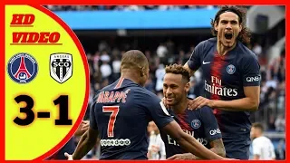 Match PSG vs Angers ( 3-1 ) 2018