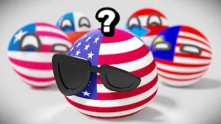 USA KNOWS FLAGS 7 | Countryballs Animation