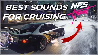 NFS Heat | 44 Perfect Cars for Cruising | Best Sounding Cars (NO MORE CAMERA SHAKING! 👏🏽) [4K]