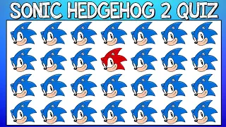 HOW GOOD ARE YOUR EYES #335 | Find The Odd Sonic Out | Spot The Difference Sonic Hedgehog 2