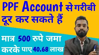 PPF Account kya hai | ppf account kya hai 2023 | Interest Rate of ppf account