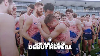 CHARLIE CLARKE to DEBUT in Round 8 against Hawthorn