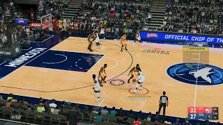 NBA 2K22 Next Gen PNO: D'Angelo Russell Anklebreaker 3 And Reverse Layup Highlight