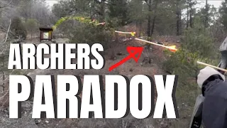 The Archers Paradox in SLOW MOTION --- "3 Surprising Results"