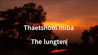 Thaetshom miba -The lungten