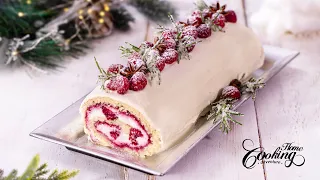 Christmas Raspberry Cake Roll - The Ultimate Recipe for an Impressive Holiday Dessert