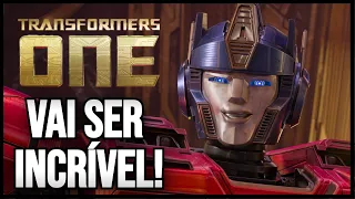 TRANSFORMERS: ONE VAI SER INCRÍVEL! -  DESTRICHANDO O TRAILER