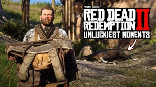 When Red Dead Redemption 2 Hates You #7 (RDR2 Unlucky Moments)