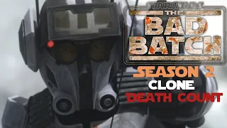 Star Wars The Bad Batch Season 2 Clone Death Count