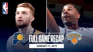 Full Game Recap: Pacers vs Knicks | Domantas Sabonis Drops 22 & 15 In The Garden