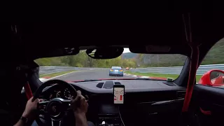 Manthey racing 991 GT3 RS vs BMW M4 DEVOTEC vs AMG GTR Nurburgring